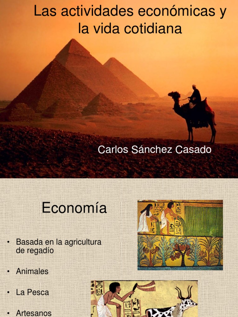 Actividades Economicas Antiguo Egipto | PDF