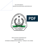 Malam Keakraban Agroteknologi 2016