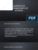 Diuréticos Ahorradores de Potasio