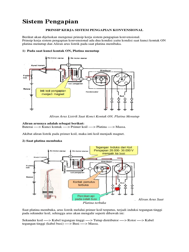 Sistem Pengapian Konvensional PDF