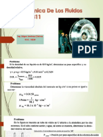 Ejercicios Mecánica de Los Fluidos