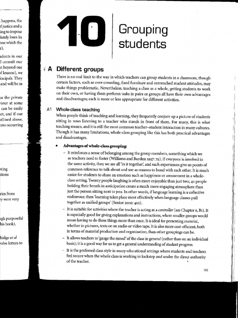Effective Classroom Grouping Strategies | PDF | Friendship | Classroom