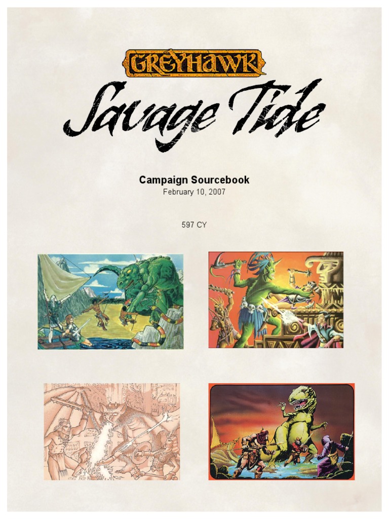 Savage Tide Campaign Overview | PDF | Dwarf (Dungeons & Dragons) | Elf ...