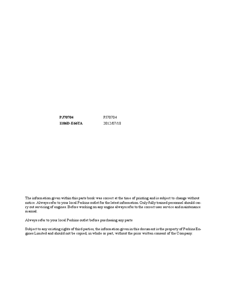 PERKINS 1106D PARTS MANUAL intelligence overview