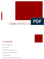 Case Study On ICICI Lombard