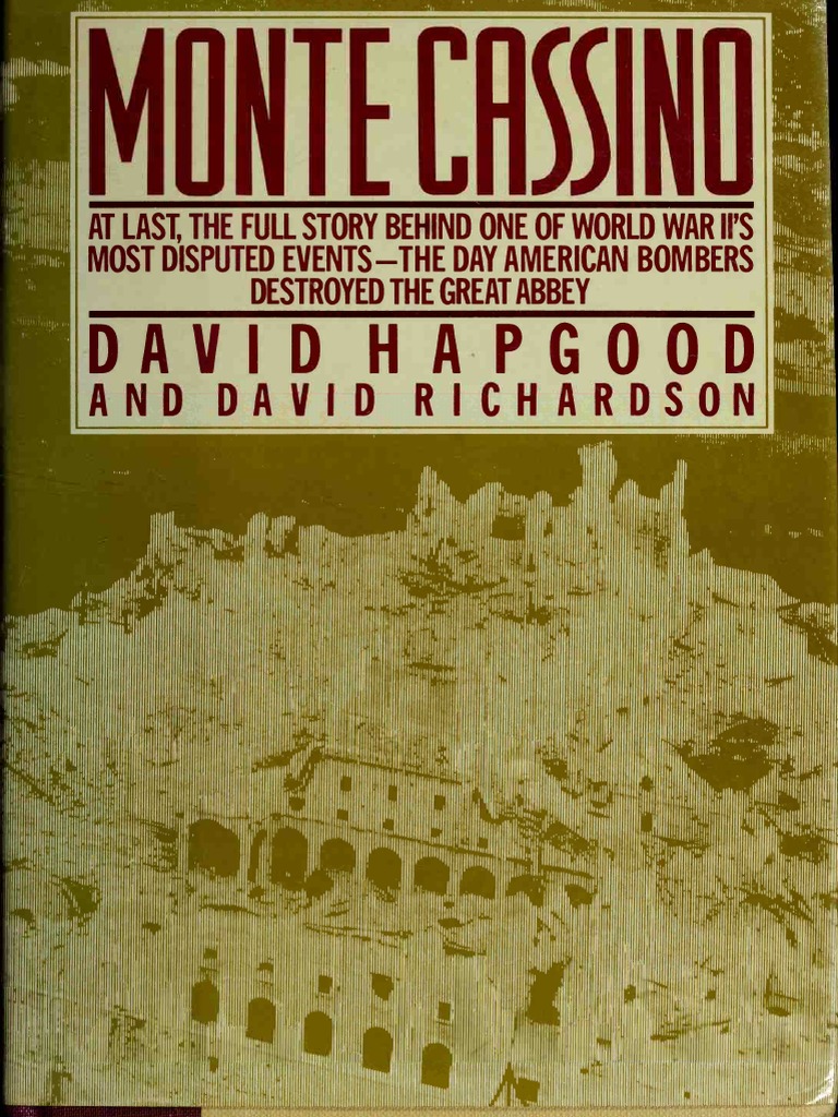 David Hapgood & David Richardson Monte Cassino (Congdon & Weed