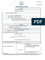 Formulir PPDS Terbaru 2017