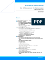 Atmel 7530 Automotive Microcontrollers ATmega48 ATmega88, 168 ATmega168 Datasheet