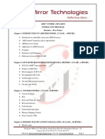 Arm Syllabus With Memory