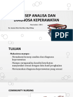 Konsep Analisa Dan Diagnosa Keperawatan