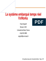 Le Système Embarqué Temps Réel Vxworks