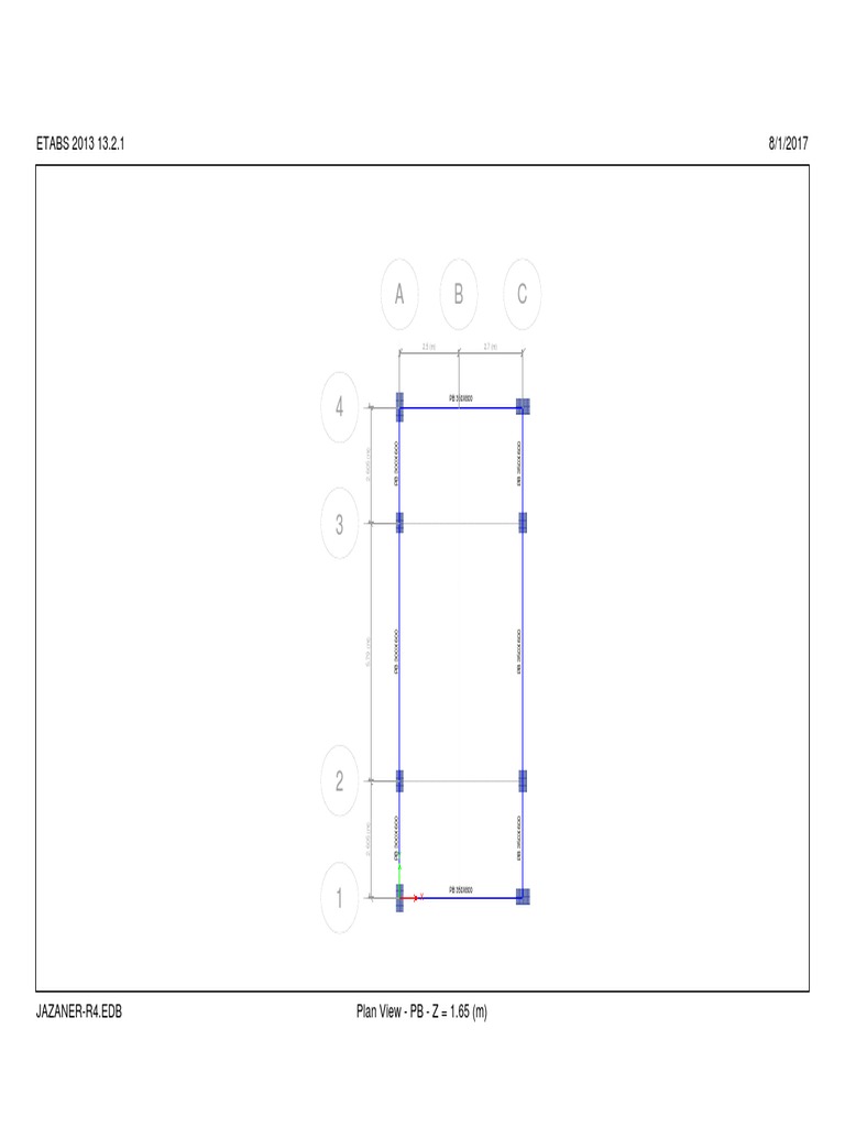 PB Beam Structural Design Plan | PDF