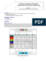 American University of Sharjah Department of Electrical Engineering