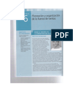 Planeación y Organización de La Fuerza de Ventas Cap. 6 Admon Vtas