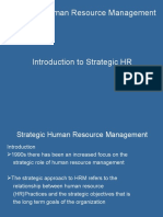 2 - Introduction To Strategic HRM
