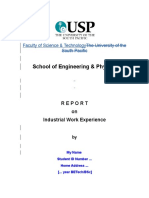 Engineering work report