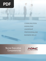 AONE Nursing Competencies