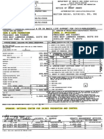 Grant spending reports submitted by the Save-A-Life Foundation to the CDC, 2004-07