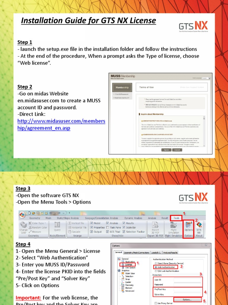 GTS NX License Installation Guide | PDF