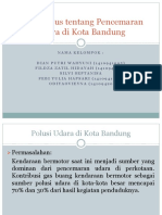 Studi Kasus Tentang Pencemaran Udara Di Kota Bandung