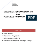 Mekanisme Pengangkatan JFU dan Tunjangan Kinerja