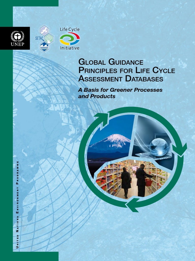 Global Guidance Principles For LCA | PDF | Life Cycle Assessment ...