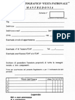 Modulo iscrizione Concorso Fotografico