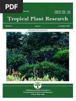 Volume 4, Issue 2 (2017) Tropical Plant Research
