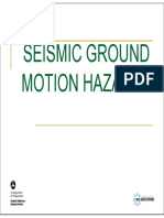 Ground Motion Hazards