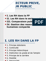 Comparaison Gestion Ressources Humaines Secteur Prive Public Cours Holcman