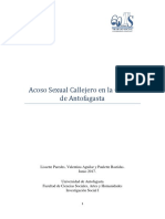 Acoso Sexual Callejero en Chile