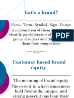 What is a Brand? Components of Brand Equity