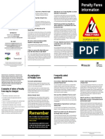 Penalty Fares Leaflet