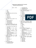 Ulangan Tengah Semester Ganjil Kelas XII TP