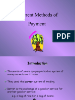 Different Methods of Payment