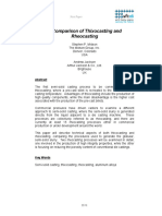 Comparison of Thixocasting and Rheocasting Processes