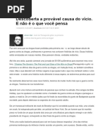 Provaveis Causas Do Vicio