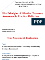 Five principles of effective classroom Assessment.pptx