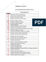 2014 Cã Dula de Indices y de Area para Auditoria Financiera