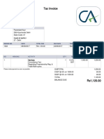 Tax Invoice: SKG & Associates