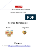 13 Formas de Instalacao Do Zabbix