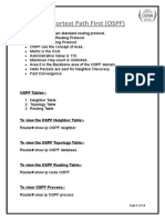 Open Shortest Path First (OSPF)