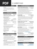 Download Camden Ko Resume by Camden Ko SN358913646 doc pdf