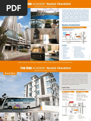 Hostel  PDF  Home  Hotel And Accommodation