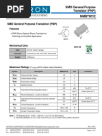 SMD General Purpose Transistor (PNP)