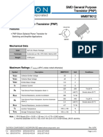 SMD General Purpose Transistor (PNP) MMBT9012