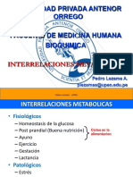 Interrelaciones Metabolicas Upao