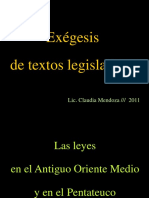 002 Las Leyes en El AOM y en El Pentateuco-2011