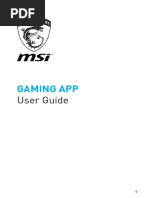 Gaming App User Guide en