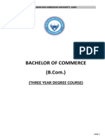 Bachelor of Commerce (B.com.)